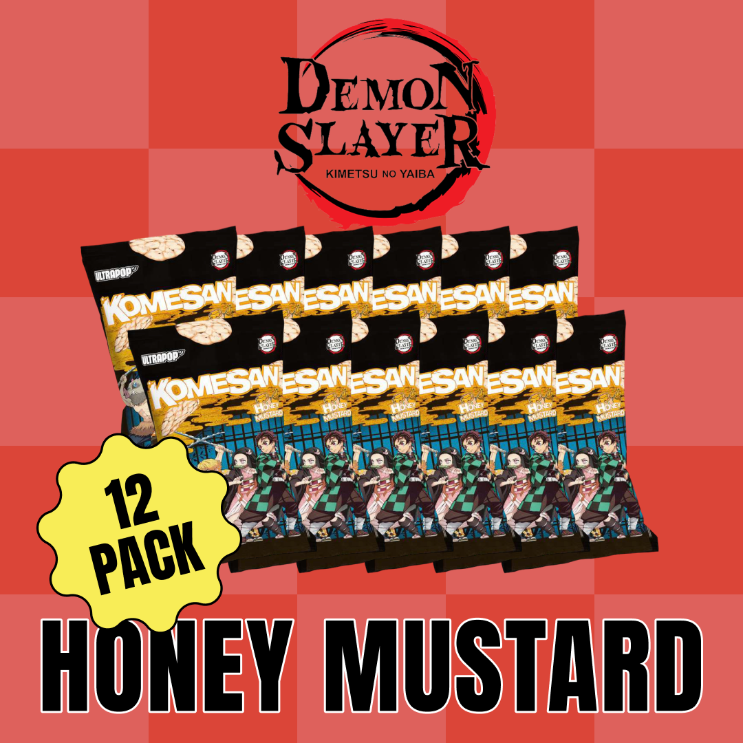 Rice Chips Bundle – Demon Slayer – Honey Mustard - 12-Pack