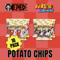 Kartoffel Chips Mix Bundle – One Piece/Naruto – 10-Pack