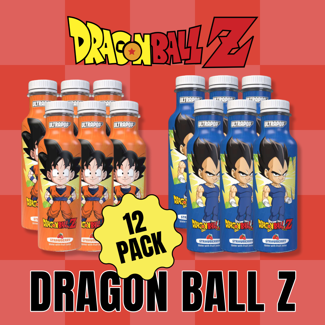 Strawberry-flavoured Water – Dragon Ball Z – 12-Pack je 500 ml